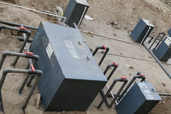 地埋式醫(yī)院污水處理設備使用現(xiàn)場