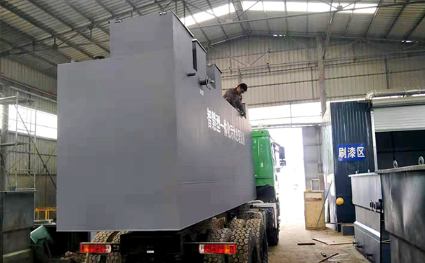 地埋式污水處理成套設備發(fā)貨