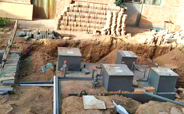 遼寧大型社區(qū)一體化污水處理設備